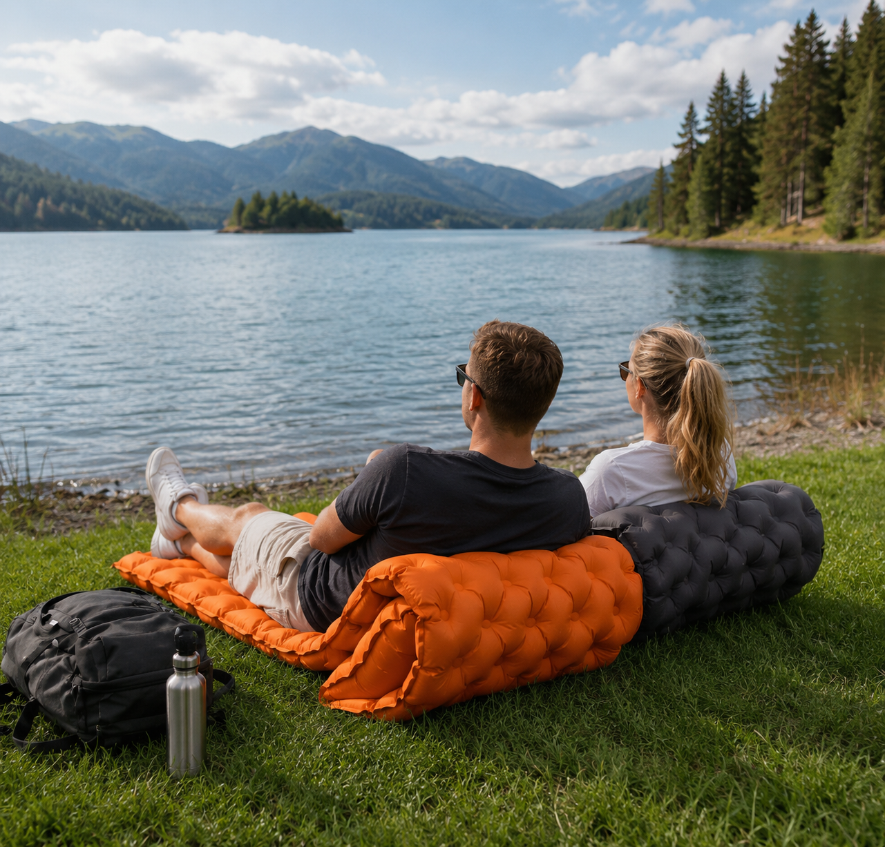 Premium Isomatte – ultraleicht, bequem & platzsparend